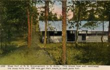 Mess Hall At N.G. Encampment U. S. Army. 