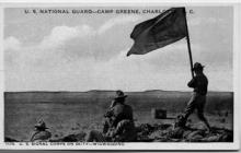 U. S. Signal Corps on Duty