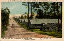National Guard at Camp Greene