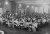 Commencement banquet, Johnson C. Smith University, c. 1930. FLORETTA DOUGLAS GUNN.