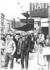 Northwest corner, Trade and Tryon, 1950s